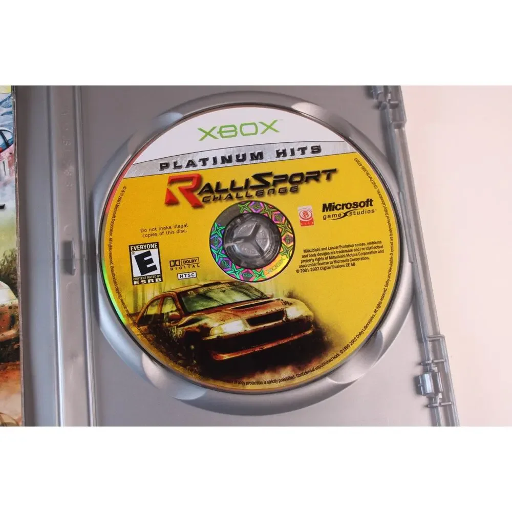RalliSport Challenge (Microsoft Xbox, 2002) Complete w/ manual - Tested Working